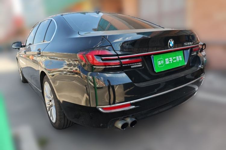 Used BMW 5 Series 2017 525Li Luxury Design Package Rear Left 45 Deg