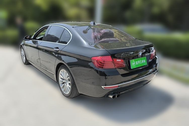 Used BMW 5 Series 2017 525Li Luxury Design Package Rear Left 45 Deg