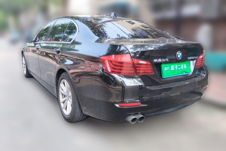 Used BMW 5 Series 2017 520Li Elegant Edition Rear Left 45 Deg