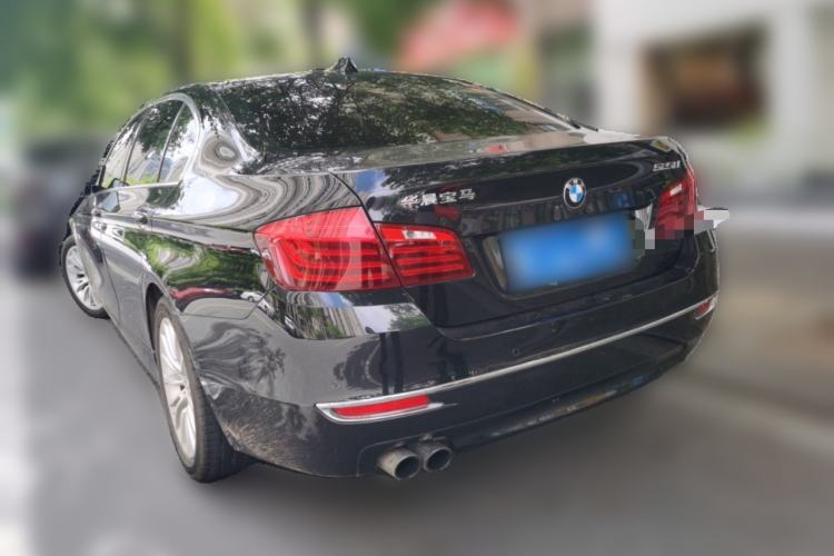 Used BMW 5 Series 2017 525Li Luxury Design Package Rear Left 45 Deg