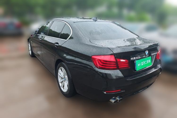 Used BMW 5 Series 2017 520Li Elegant Edition Rear Left 45 Deg