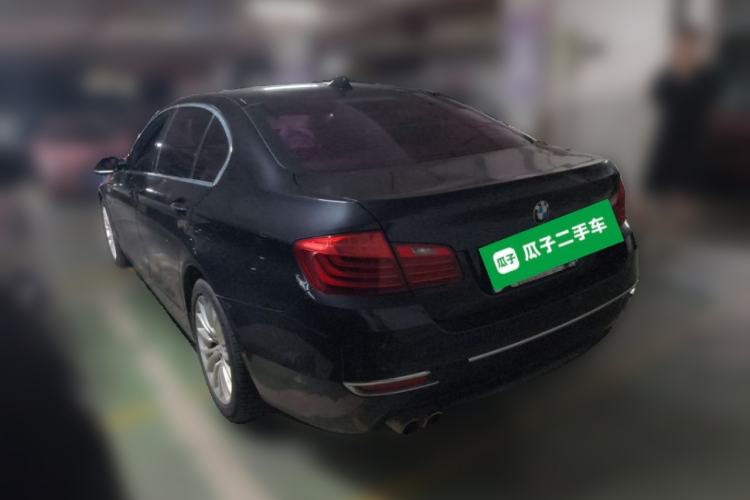 Used BMW 5 Series 2017 525Li Luxury Design Package Rear Left 45 Deg