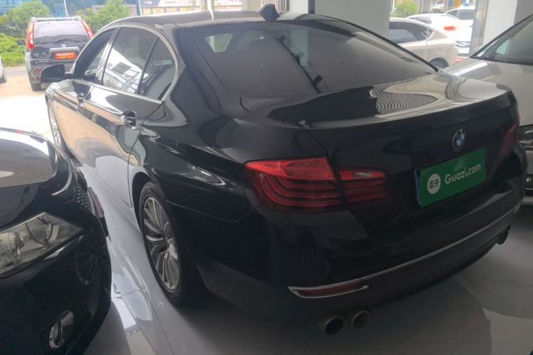 Used BMW 5 Series 2017 525Li Luxury Design Package Rear Left 45 Deg