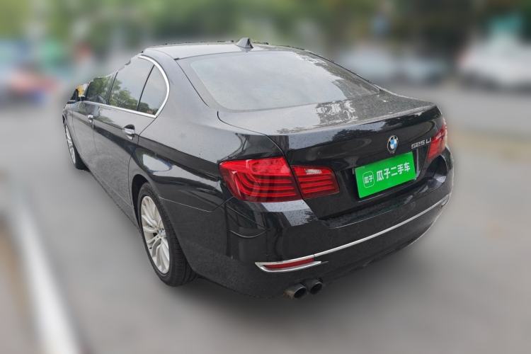 Used BMW 5 Series 2017 525Li Luxury Design Package Rear Left 45 Deg