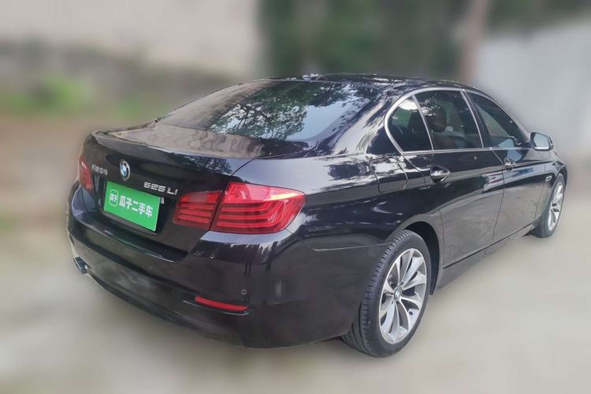 Used BMW 5 Series 2017 525Li Leading Model Rear Right 45 Deg