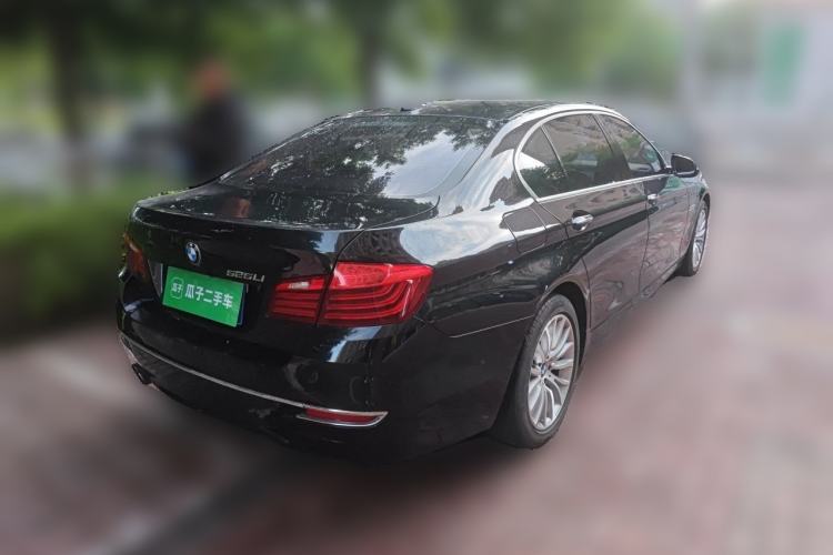 Used BMW 5 Series 2017 525Li Luxury Design Package Rear Right 45 Deg