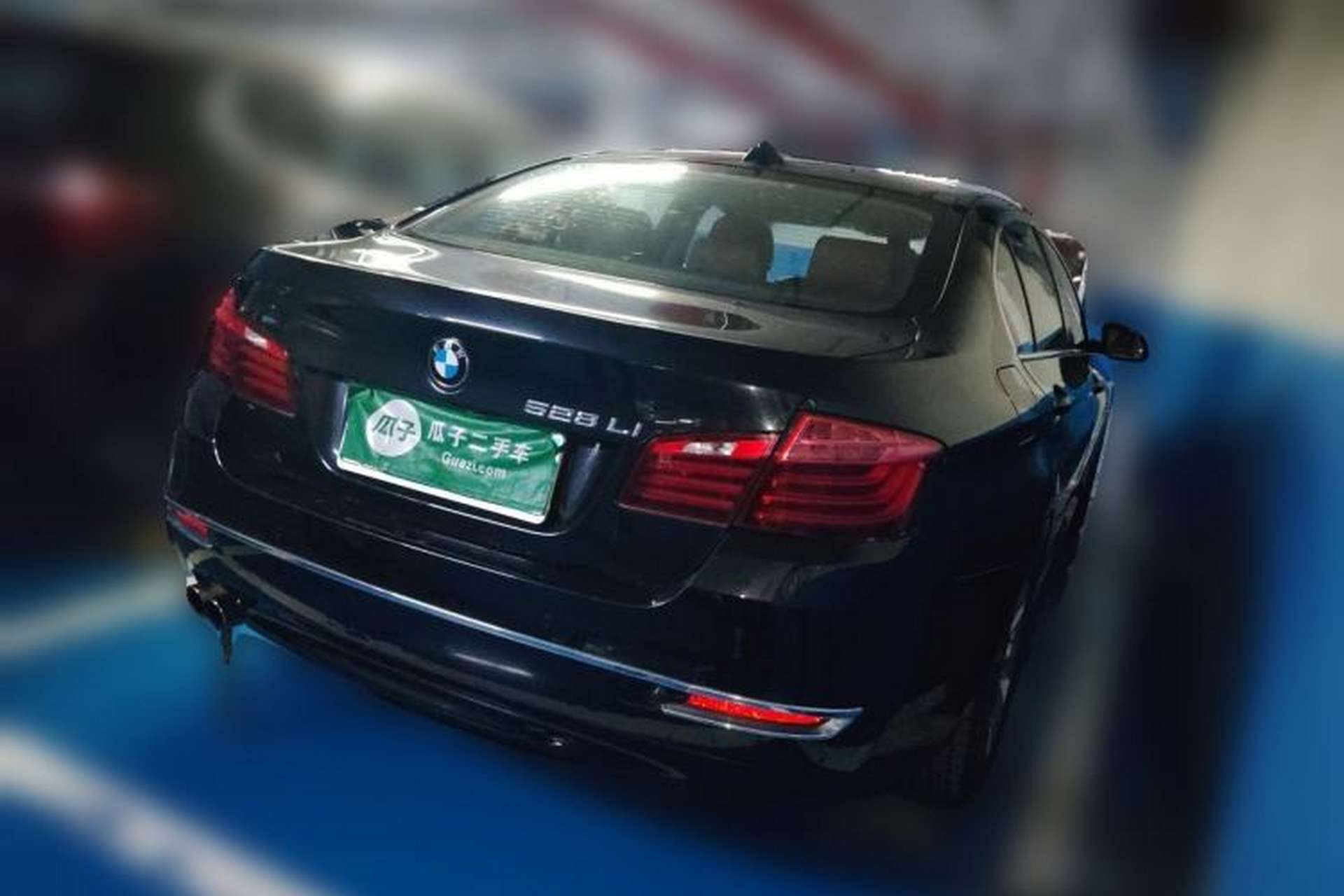 Used BMW 5 Series 2017 520Li Elegant Edition Rear Right 45 Deg