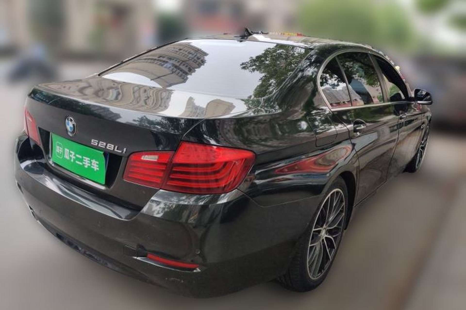 Used BMW 5 Series 2017 528Li Leading Model Rear Right 45 Deg