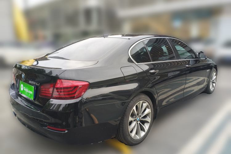 Used BMW 5 Series 2017 525Li Leading Model Rear Right 45 Deg