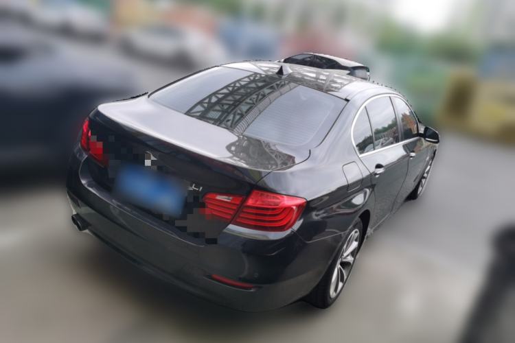 Used BMW 5 Series 2017 525Li Leading Model Rear Right 45 Deg