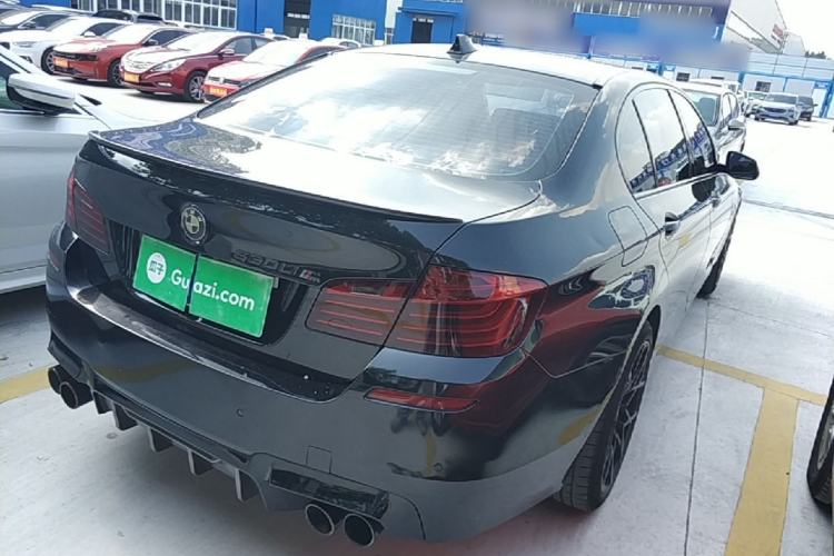 Used BMW 5 Series 2017 525Li Luxury Design Package Rear Right 45 Deg