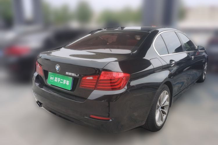 Used BMW 5 Series 2017 525Li Leading Model Rear Right 45 Deg