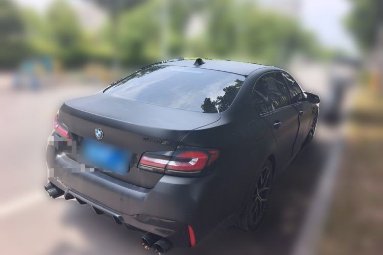 Used BMW 5 Series 2017 525Li Leading Model Rear Right 45 Deg
