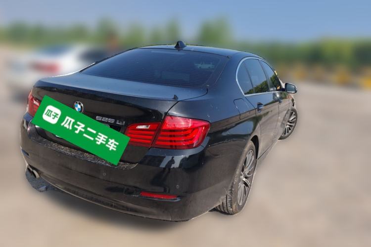 Used BMW 5 Series 2017 525Li Leading Model Rear Right 45 Deg