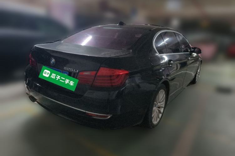 Used BMW 5 Series 2017 525Li Luxury Design Package Rear Right 45 Deg