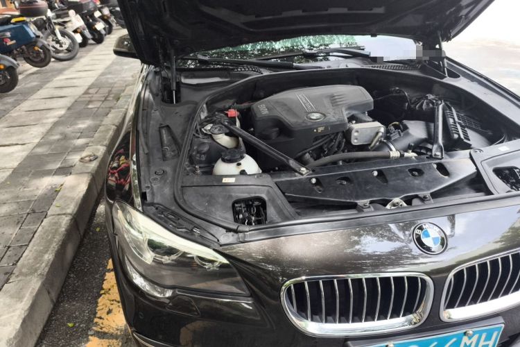 Used BMW 5 Series 2017 525Li Luxury Design Package Engine Bay Right