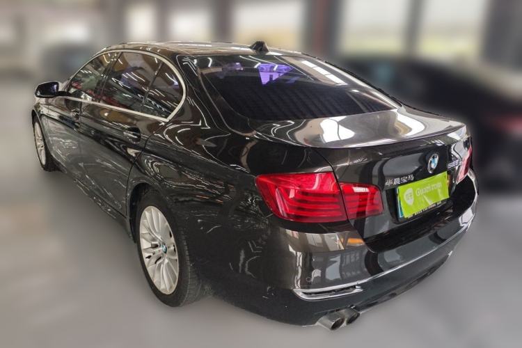 Used BMW 5 Series 2017 525Li Luxury Design Package Rear Left 45 Deg
