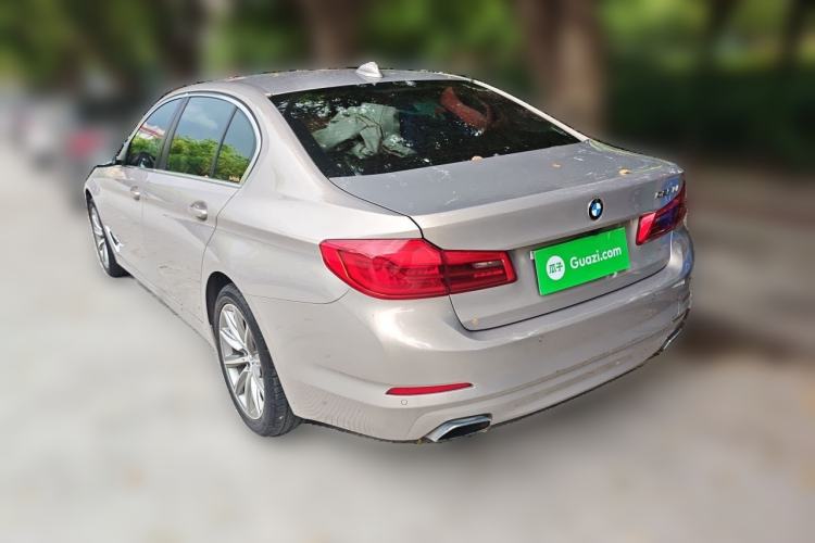 Used BMW 5 Series 2017 528Li Leading Model Rear Left 45 Deg