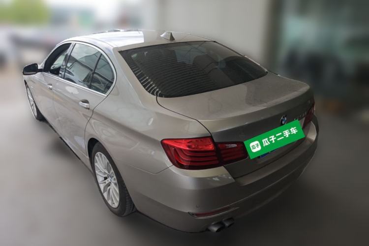 Used BMW 5 Series 2017 525Li Luxury Design Package Rear Left 45 Deg