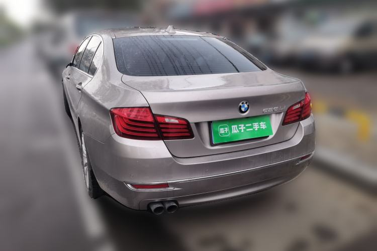 Used BMW 5 Series 2017 525Li Luxury Design Package Rear Left 45 Deg