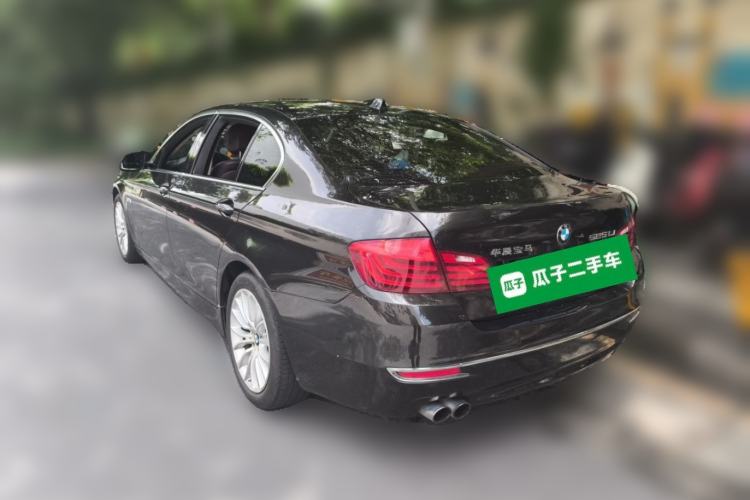Used BMW 5 Series 2017 525Li Luxury Design Package Rear Left 45 Deg