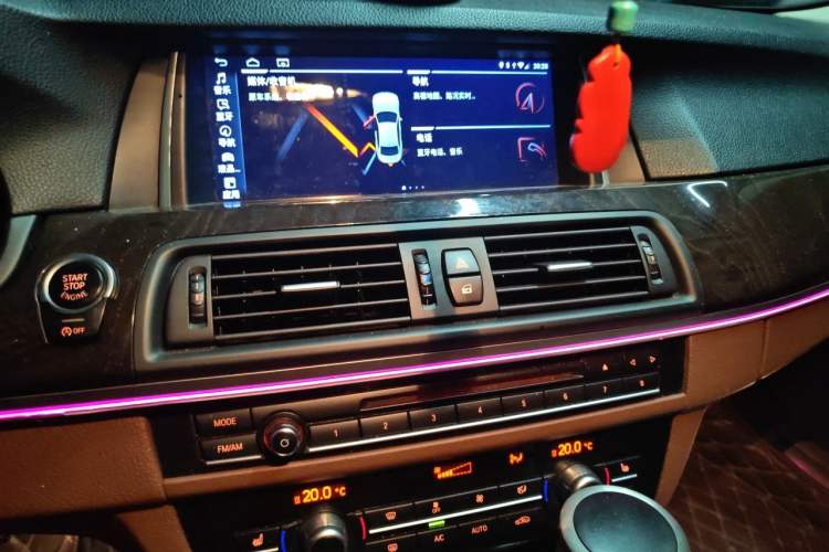 Used BMW 5 Series 2017 525Li Leading Model Audio And AC Panel