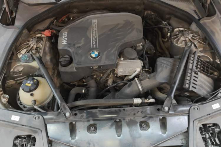 Used BMW 5 Series 2017 525Li Luxury Design Package Engine Bay