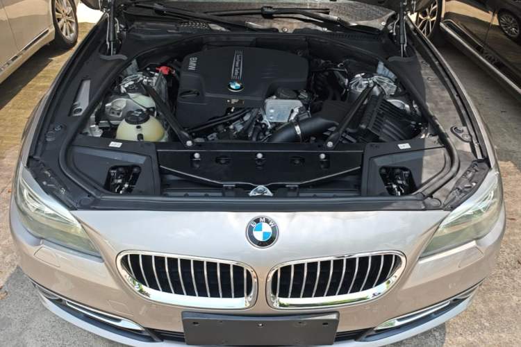 Used BMW 5 Series 2017 525Li Luxury Design Package Engine Bay