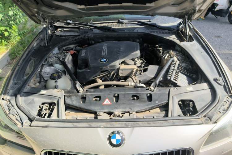 Used BMW 5 Series 2017 525Li Leading Model Engine Bay