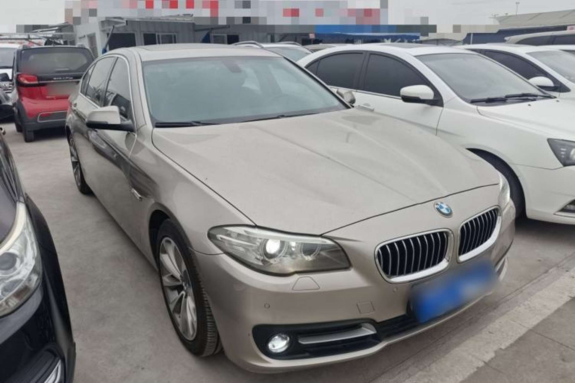Used BMW 5 Series 2017 525Li Leading Model Front Right 45 Deg