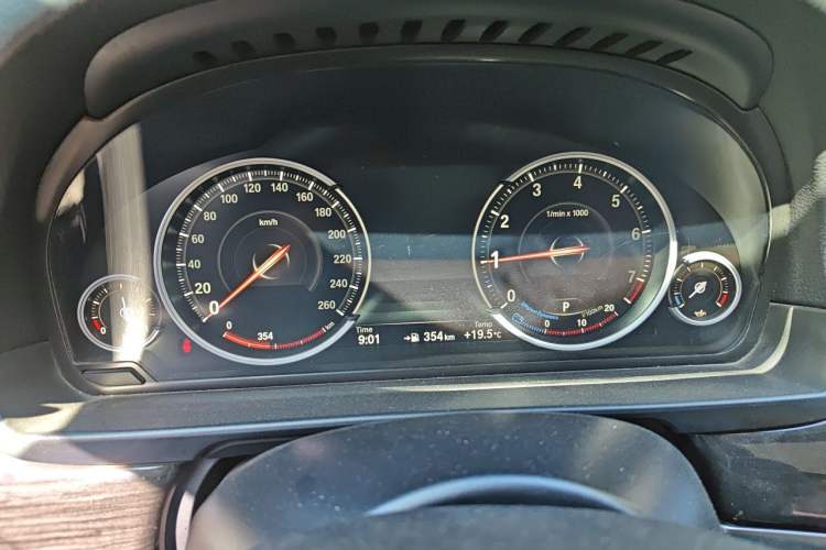 Used BMW 5 Series 2017 525Li Luxury Design Package Instrument Cluster