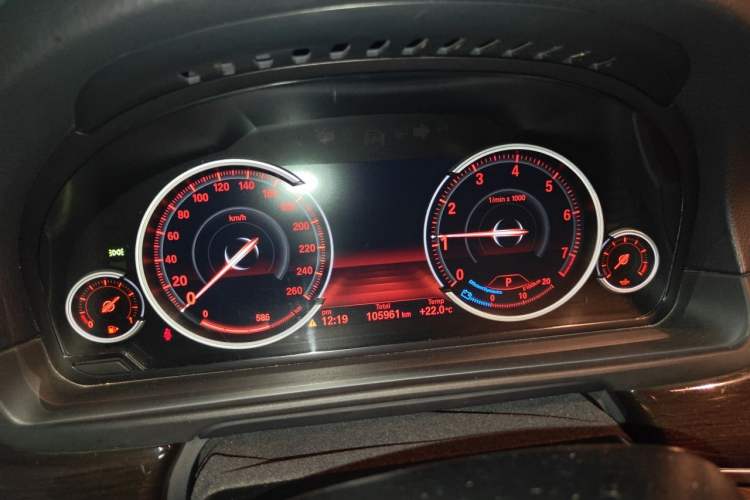 Used BMW 5 Series 2017 525Li Luxury Design Package Instrument Cluster