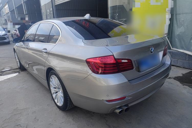 Used BMW 5 Series 2017 525Li Luxury Design Package Rear Left 45 Deg