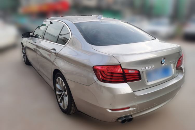 Used BMW 5 Series 2017 525Li Leading Model Rear Left 45 Deg