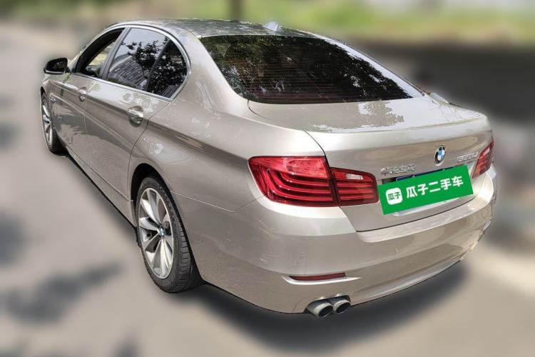 Used BMW 5 Series 2017 525Li Leading Model Rear Left 45 Deg