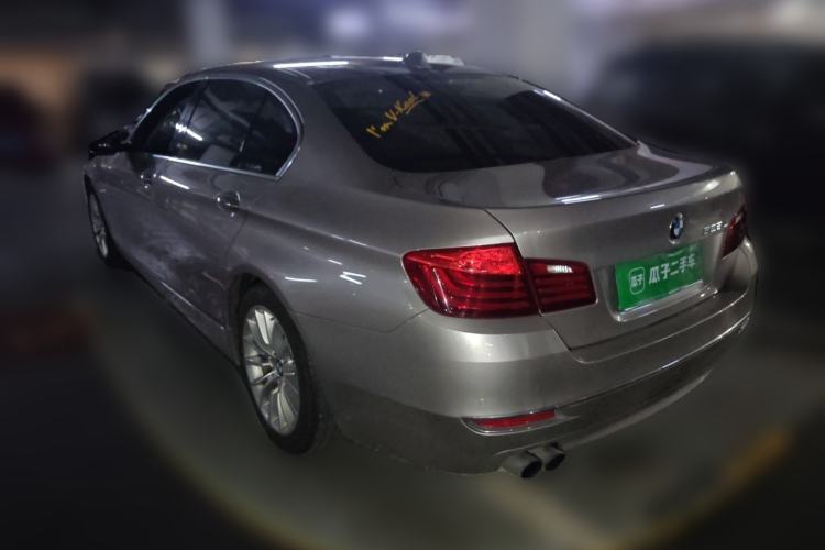 Used BMW 5 Series 2017 525Li Luxury Design Package Rear Left 45 Deg