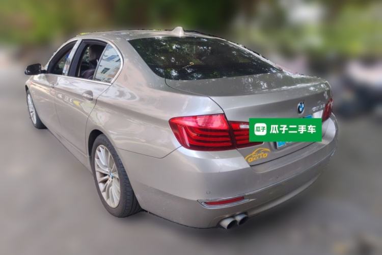 Used BMW 5 Series 2017 525Li Luxury Design Package Rear Left 45 Deg