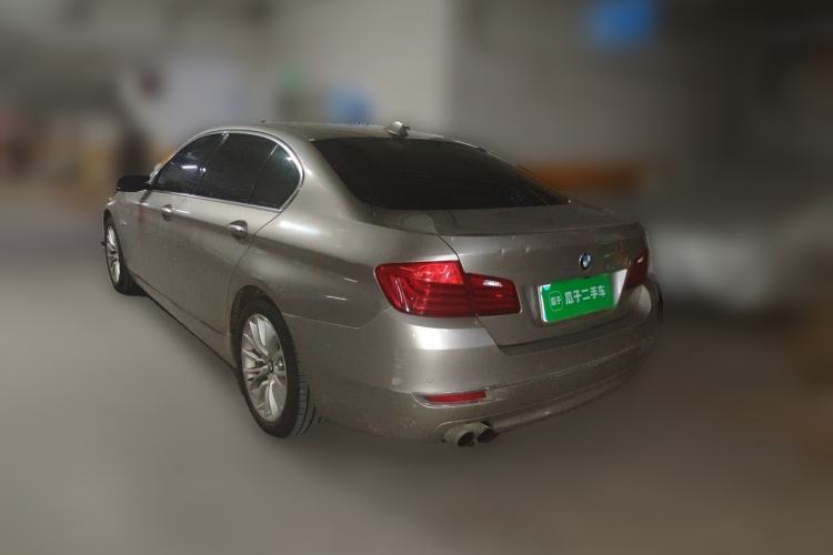 Used BMW 5 Series 2017 525Li Luxury Design Package Rear Left 45 Deg