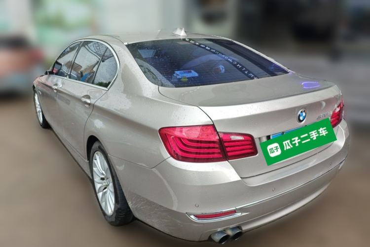 Used BMW 5 Series 2017 525Li Luxury Design Package Rear Left 45 Deg