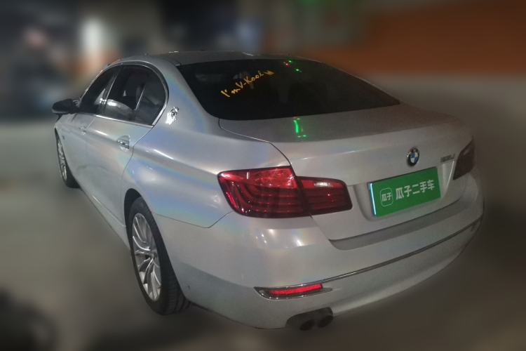 Used BMW 5 Series 2017 525Li Luxury Design Package Rear Left 45 Deg