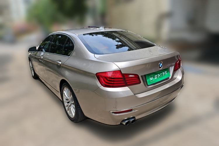 Used BMW 5 Series 2017 525Li Luxury Design Package Rear Left 45 Deg