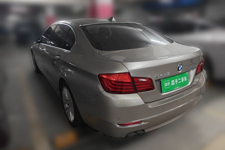 Used BMW 5 Series 2017 525Li Luxury Design Package Rear Left 45 Deg