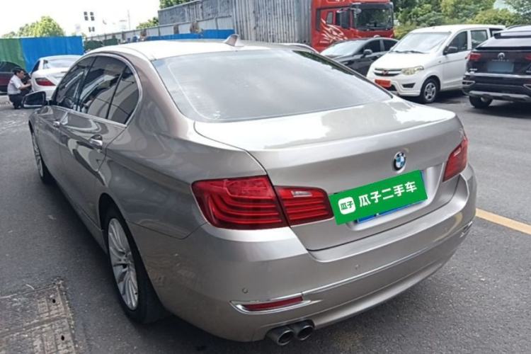 Used BMW 5 Series 2017 525Li Luxury Design Package Rear Left 45 Deg
