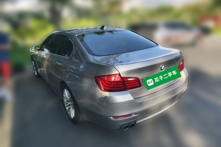 Used BMW 5 Series 2017 525Li Luxury Design Package Rear Left 45 Deg