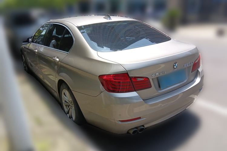 Used BMW 5 Series 2017 520Li Elegant Edition Rear Left 45 Deg
