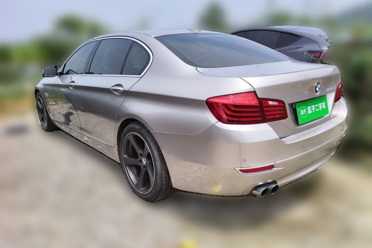 Used BMW 5 Series 2017 525Li Luxury Design Package Rear Left 45 Deg