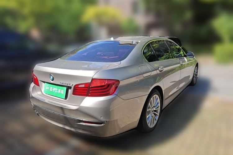 Used BMW 5 Series 2017 525Li Luxury Design Package Rear Right 45 Deg