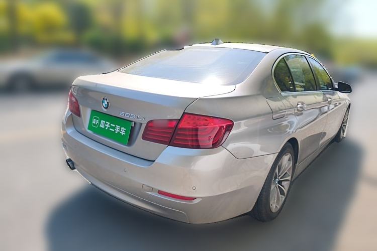 Used BMW 5 Series 2017 525Li Leading Model Rear Right 45 Deg