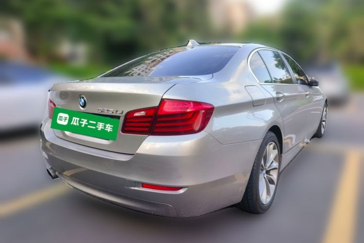 Used BMW 5 Series 2017 525Li Leading Model Rear Right 45 Deg