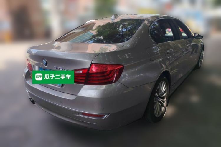 Used BMW 5 Series 2017 525Li Luxury Design Package Rear Right 45 Deg
